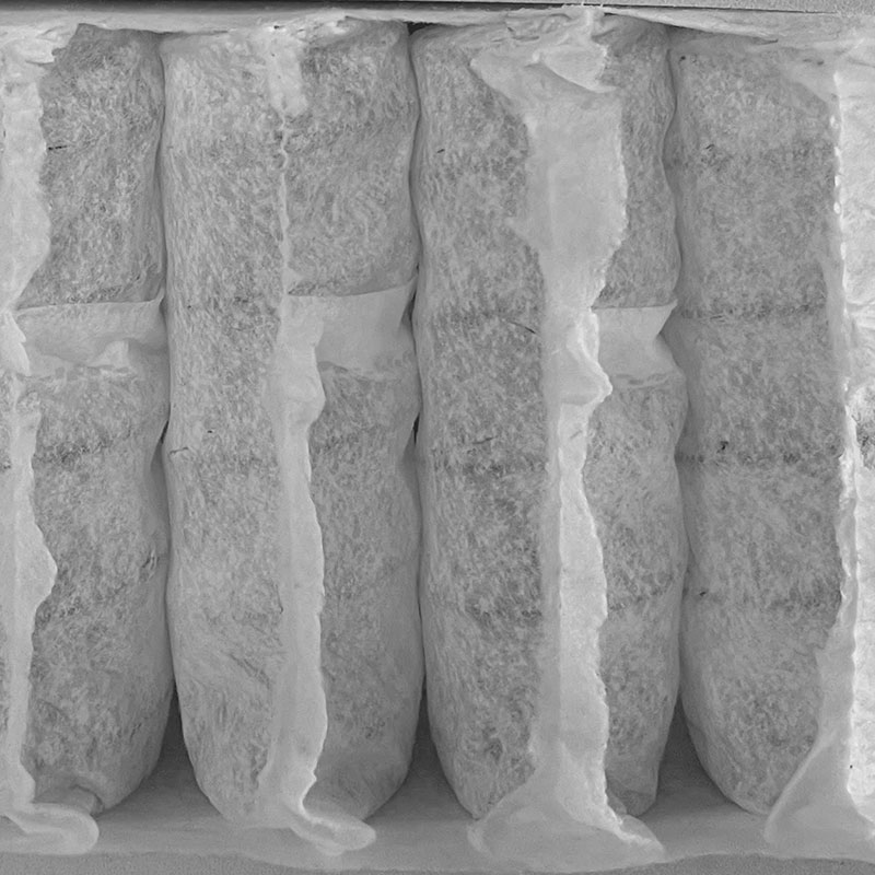 Micro molle materasso insacchettate