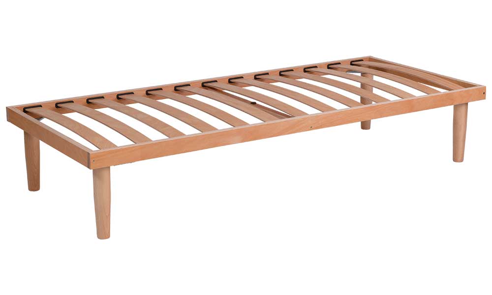 Scirocco rete singola con doghe in legno